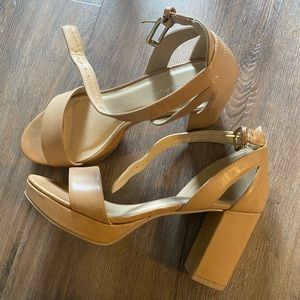 Chinese laundry heeled sandals